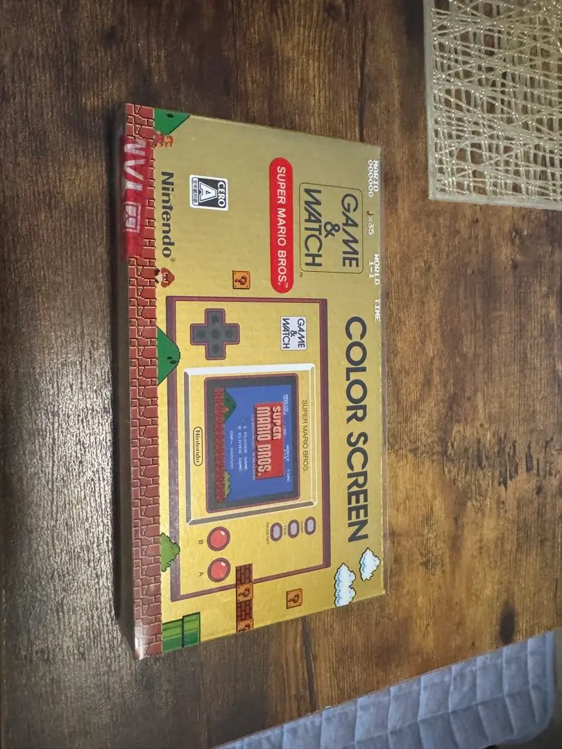 任天堂 GAME&WATCH SUPER MARIO BROS.