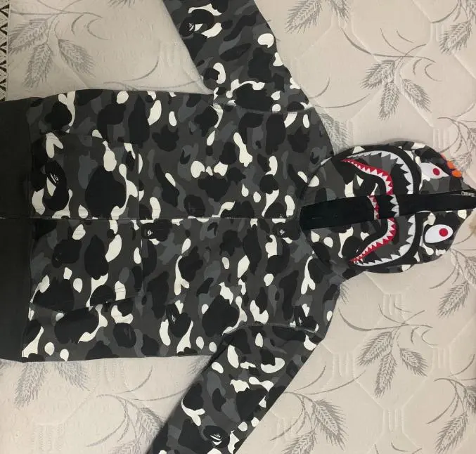 未使用 APE ベイプシティカモフルジップアップフード