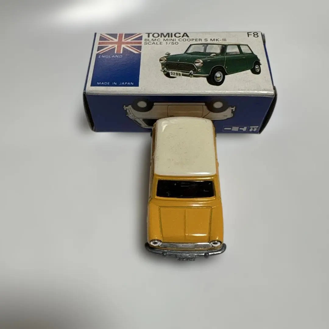 トミカ 青箱 F8日本製 BLMC ミニクーパー S マークⅢ 廃盤品