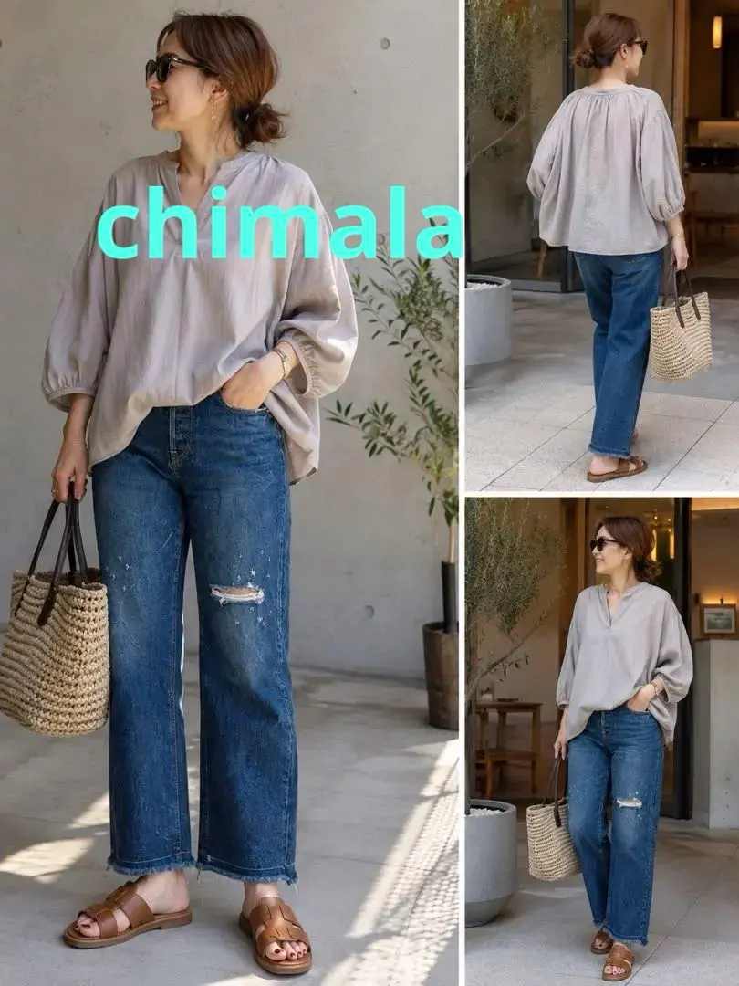 chimala チマラ セルビッジデニム 26 日本製 CS15-WP07B