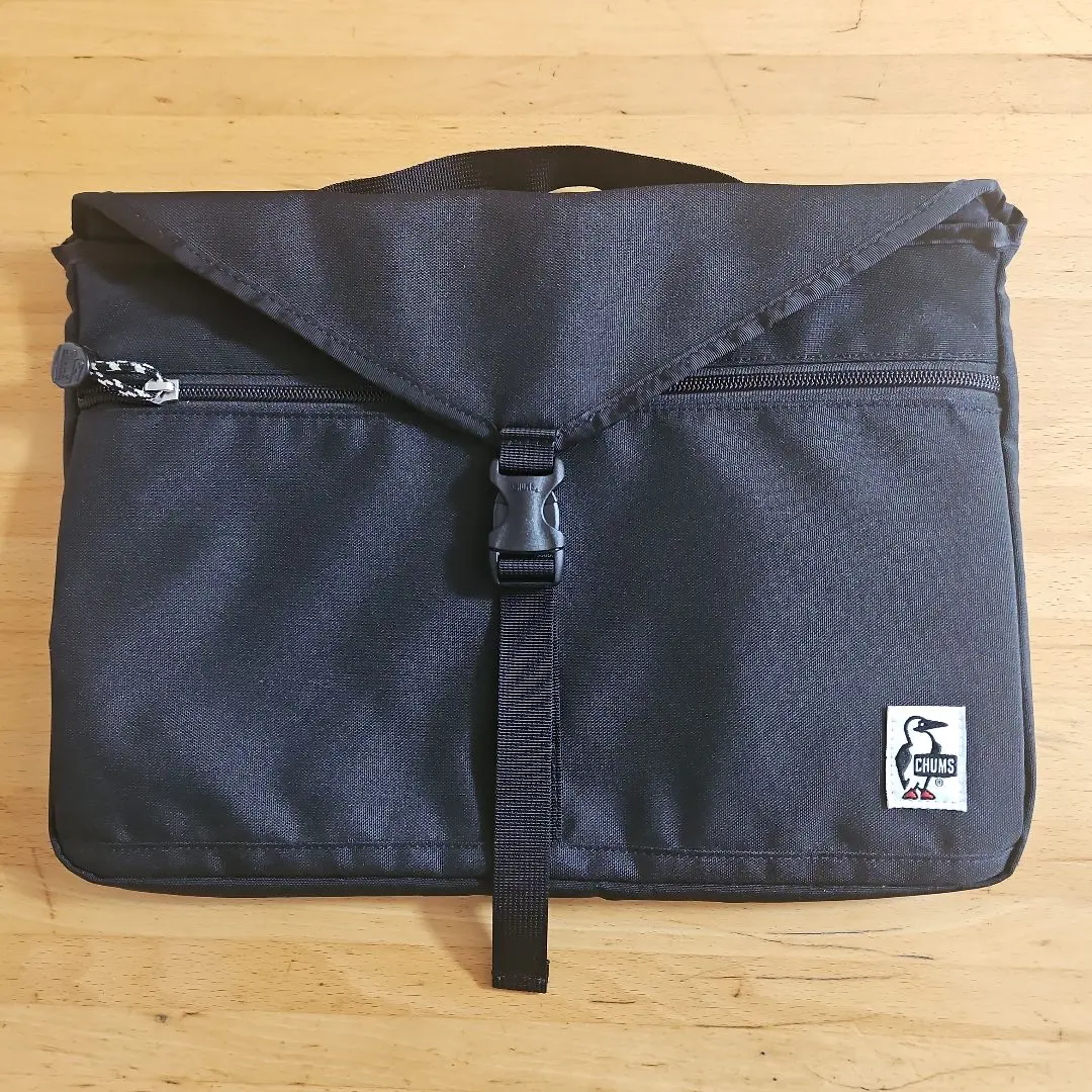 中古　CHUMS　ブリーフケース　黒