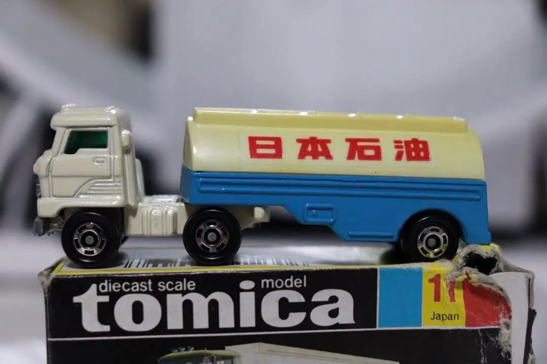 日本製　国産　トミカ　日野　セミトレーラ　トランスポート　タンク　11