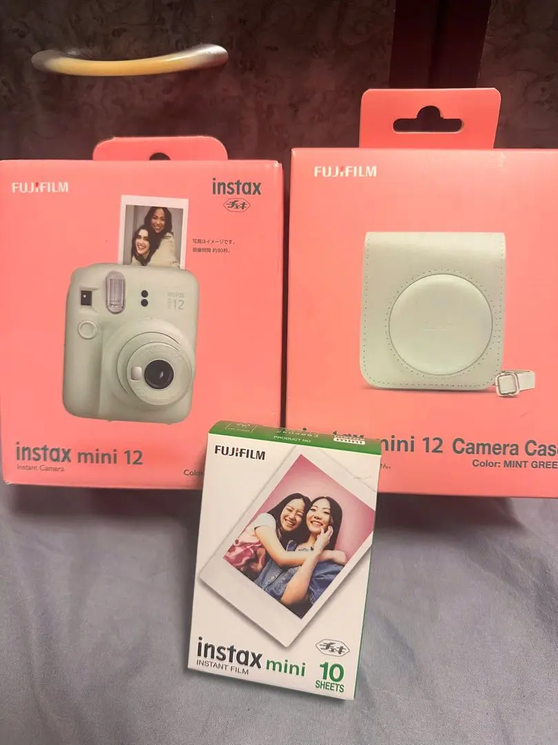 【新品未使用】FUJIFILM チェキ instax mini 12