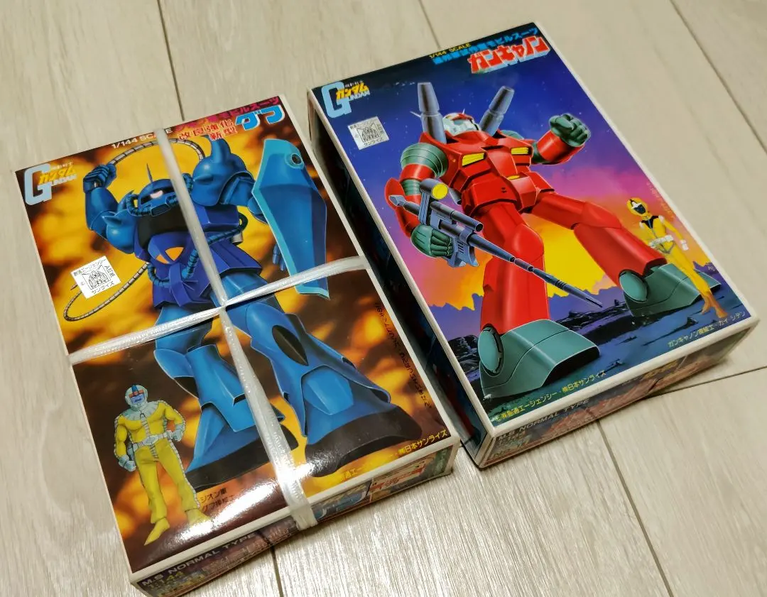 機動戦士ガンダム　1/144 グフ ガンキャノン 旧キット 2点セット