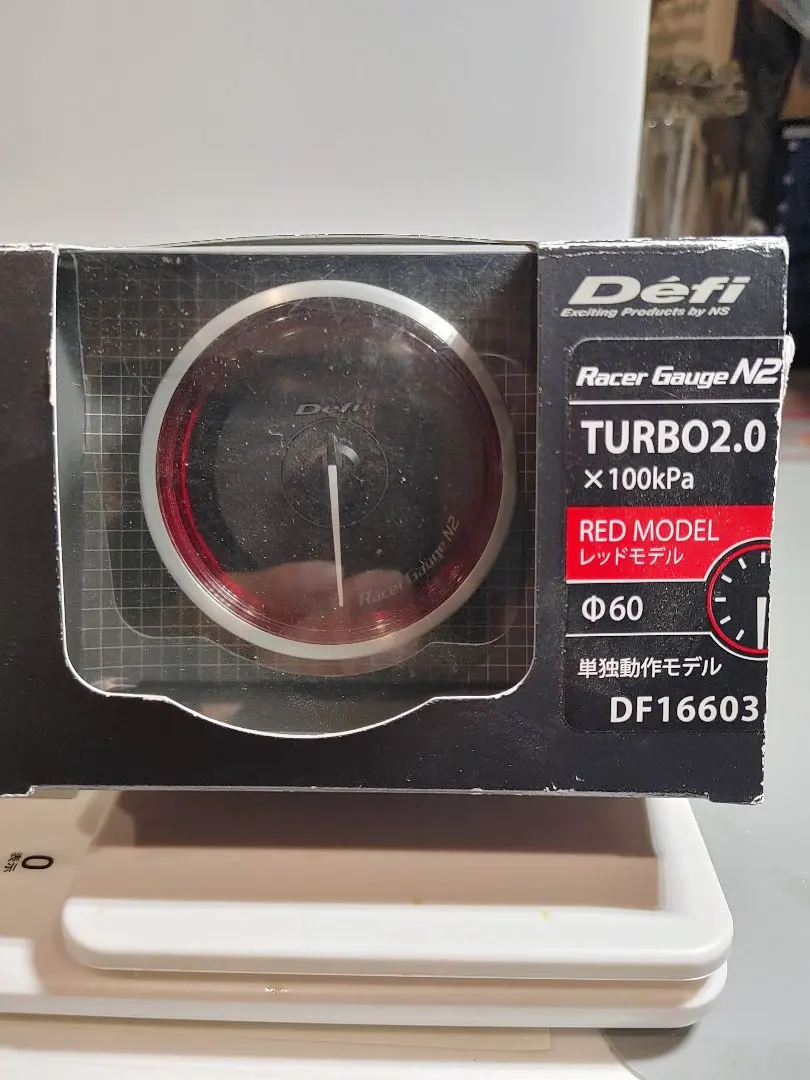Defi Racer Gauge N2 ターボ計 60mm DF16603