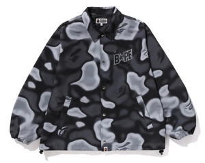 BAPE STA 3.7 A BATHING APE 24ss LIQUID CAMO BAPE STA COACH JACKET L