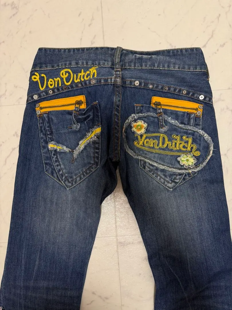 Von Dutch ローライズデニム