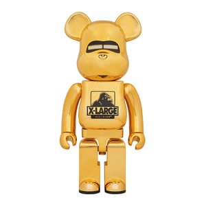 BE@RBRICK BEBRICK XLARGE(R) HAJIME SORAYAMA 1000 GOLD