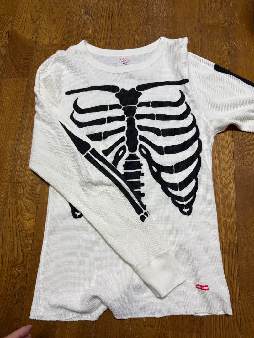 Supreme Hanes bone Mサイズ Tシャツ