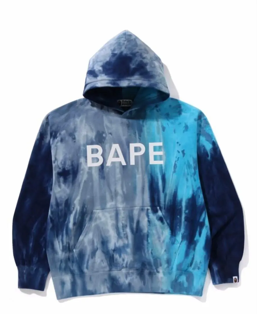 A BATHING APE パーカーBLUE