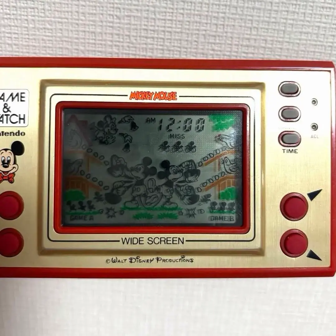 ゲーム＆ウォッチ　ミッキーマウス　Nintendo　任天堂　ゲームウォッチ