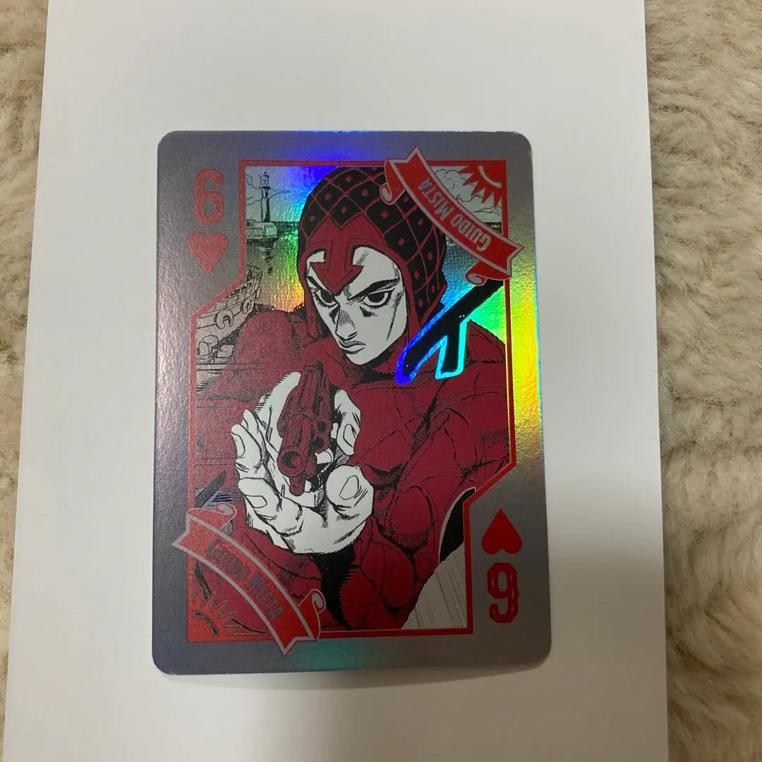 ジョジョワールド　オーロラトランプ　5部　黄金の風　ミスタ