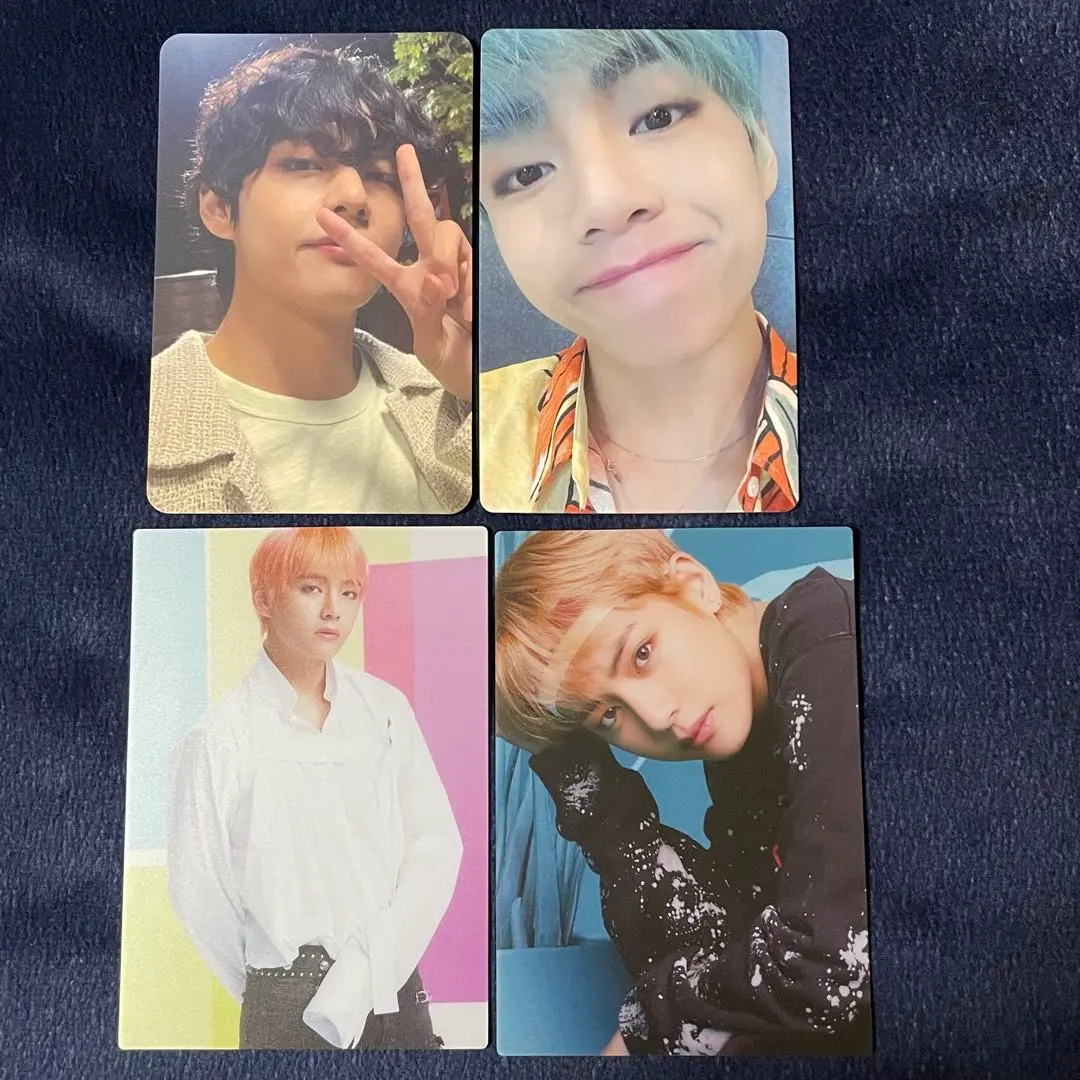 BTS V テヒョン テテ トレカ 4枚セット まとめ売り