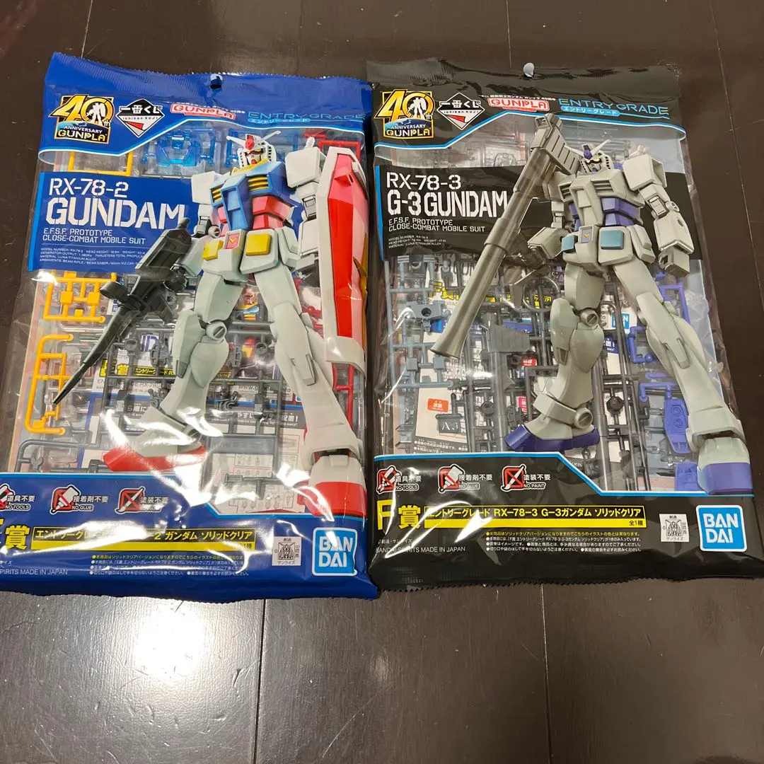 RX-78-2 & G-3 GUNDAM ENTRY GRADE セット1