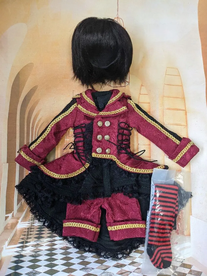 DollHearts 王子服＋ボークス髪MSD．SDMボークススーパードルフィー