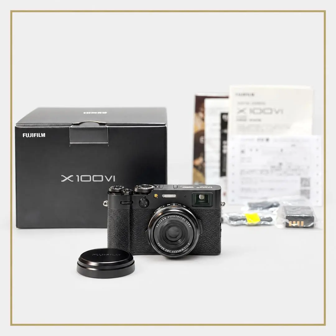 【ほぼ新品 S数: 1605回】 FUJIFILM X100VI 付属品完備