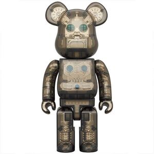 BE@RBRICK BERBRICK HxS (HIROTA SAIGANSHO) 400 CLEAR BLACK