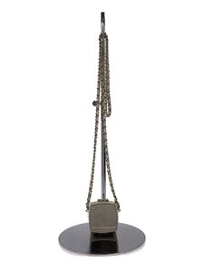 Chanel CHANELCC Make-Up Box Clutch with ChainWHTAP2425