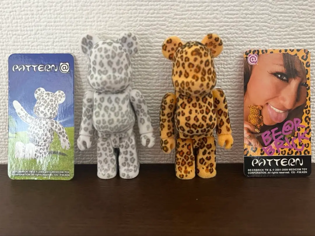 希少BE@RBRICK SERIES19 &30裏 パターンヒョウ柄2体セット