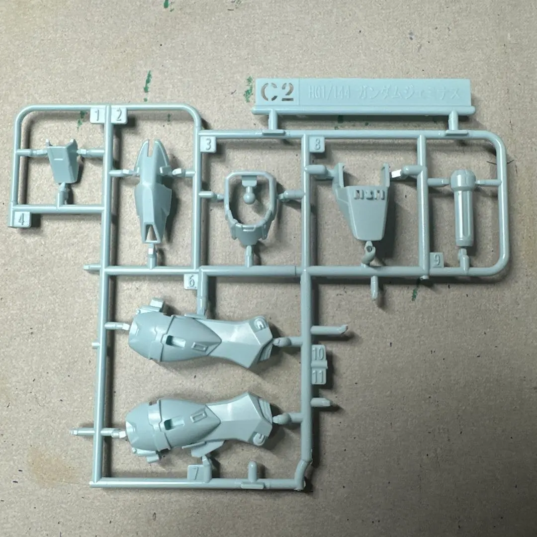 HG ガンダムジェミナス　ガンプラ C1 C2 パーツセット グレー　余剰パーツ
