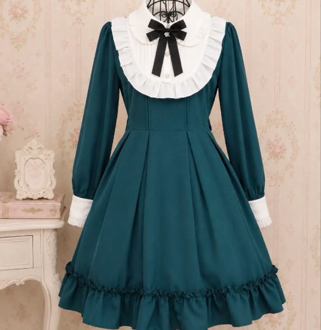 Amavel Classical Ladyミドル丈ワンピース 新品タグ付き