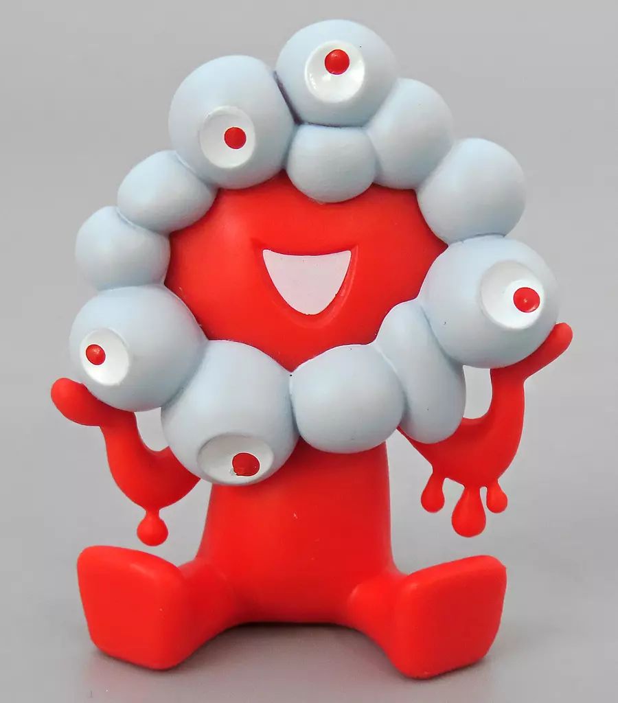 【中古】トレーディングフィギュア おすわり(レッド・グレーver.) 「カプセルQミュージアム EXPO 2025 ミャクミャク カプセルフィギュア EXPO2025 Official Edition」 EXPO 2025 大阪・関西万博限定