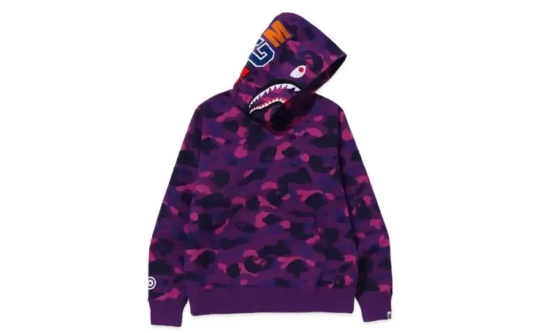 即日配送！定価以下！A BATHING APE パーカー シャーク　プルオーバー
