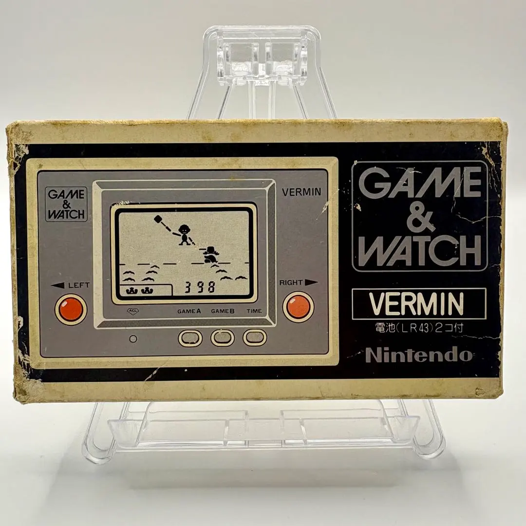 動作品 GAME&WATCH ゲームウォッチ VERMIN バーミン MT-03