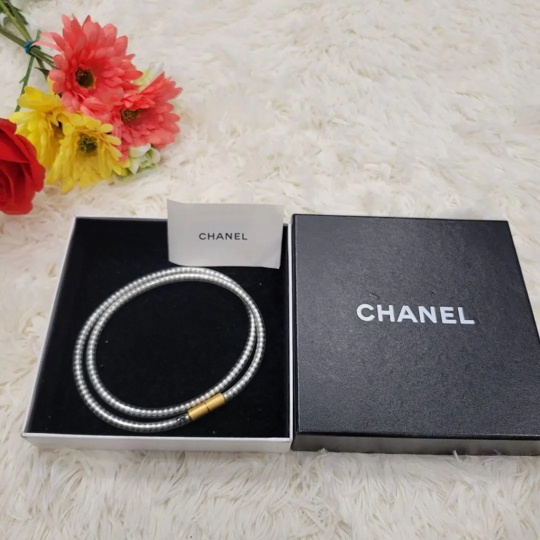 CHANEL　パール　ロング　マグネット　ネックレス　チョーカー　ペンダント