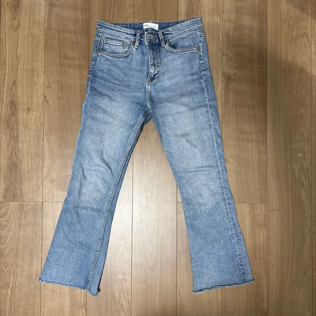 ZARA ブーツカットデニム EUR 40