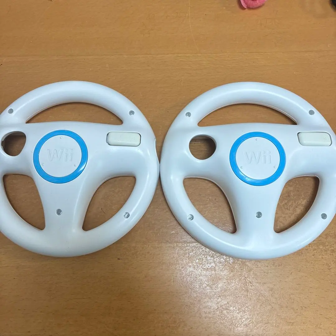 【匿名　送料無料】450-39家庭用ゲーム機　任天堂Wiiマリオカートハンドル