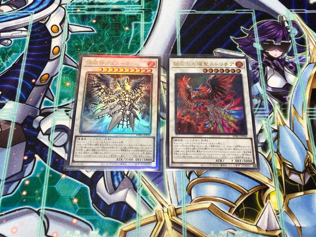 遊戯王　調獄神ジュノーラ　獄花の大燿聖ストリチア