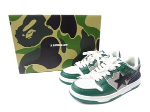 BAPE A BATHING APE SK8 STA M2 GREEN BAPE STA