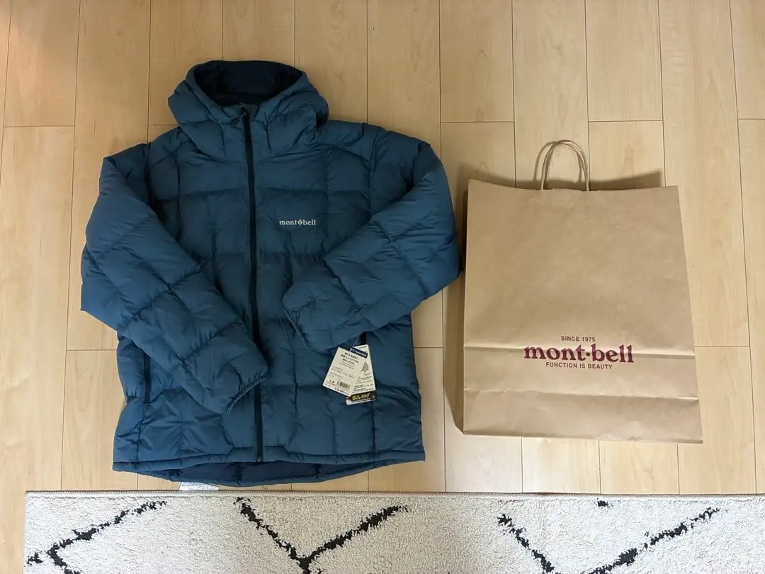 【新品・希少】mont-bell ネージュダウン パーカ Men's L-R