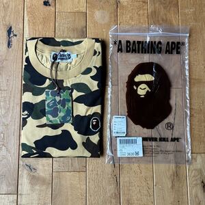 Bape APE 1st camo one point Tee L T BAPE