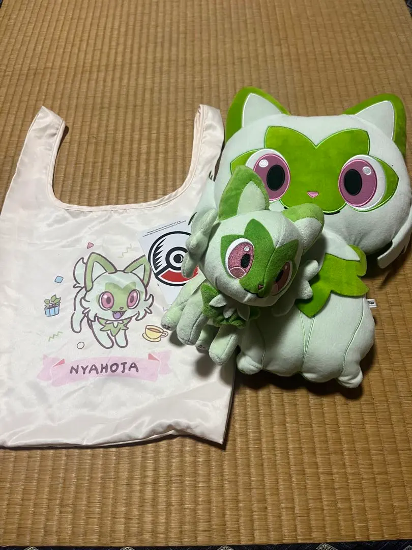 ポケモンセンター ニャオハ ぬいぐるみ エコバッグ セット