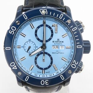Watches 158s EDOX 1 CHRONOGRAPH AUTOMATIC FIRMAMENT SEA TO SKY LIMITED EDITION 01122-357BU8-BUIN8