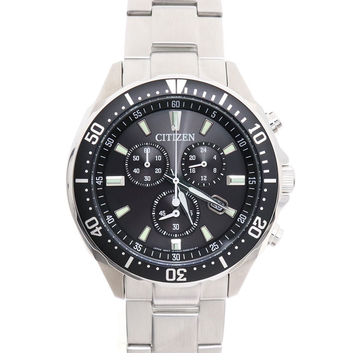 シチズン シチズンコレクション クロノグラフ VO10-6771F / H500-S064538 SSＳＳ 【中古】【送料無料】 メンズ CITIZEN エコ・ドライブ 080721AAXiNRG-18539