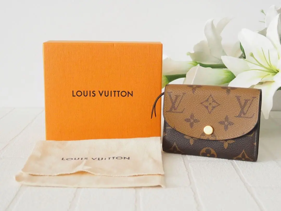 LOUIS VUITTON ルイ・ヴィトン ポルトモネロザリ モノグラム 財布