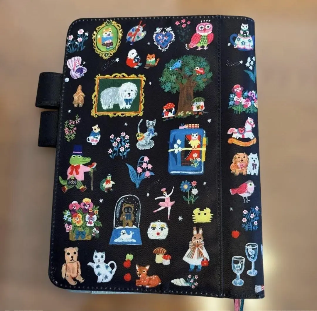 ほぼ日手帳カバー　A5サイズ　北岸由美　おみやげ