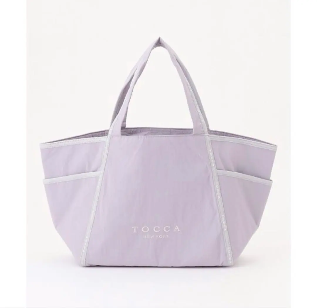 ☆トッカ☆トートバッグ ラベンダー 美品♪