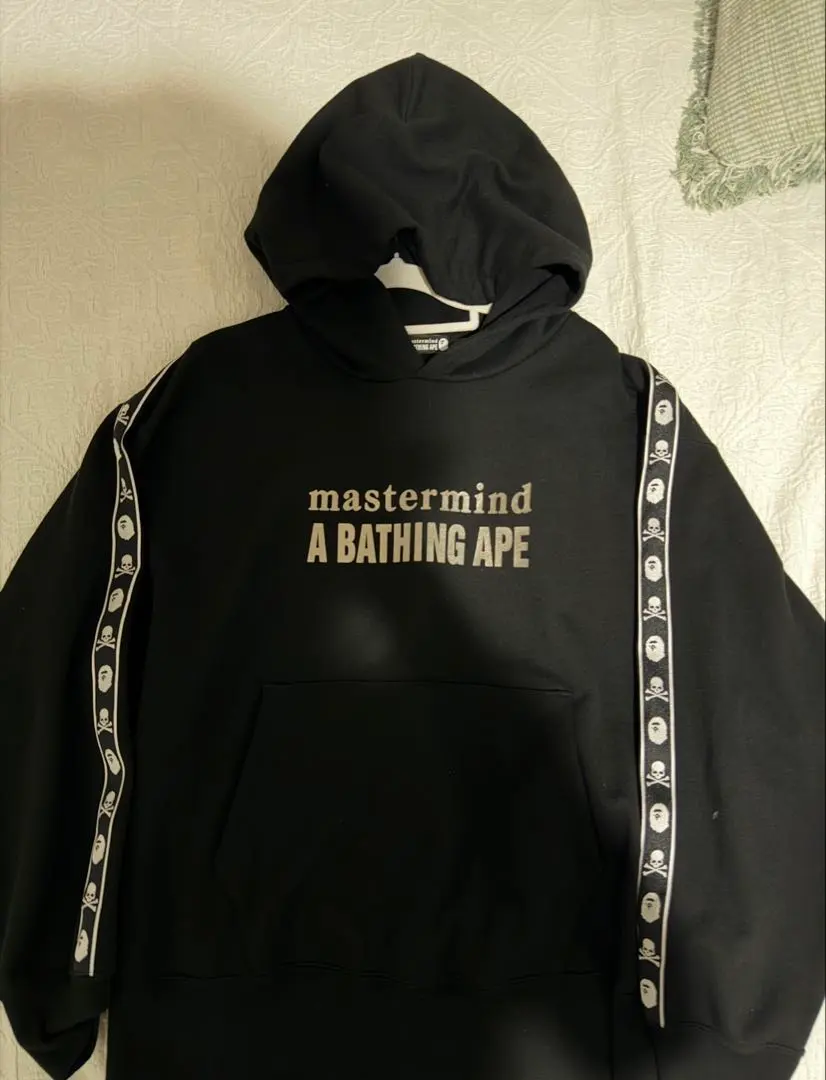 【希少】mastermind × BAPE パーカー 黒