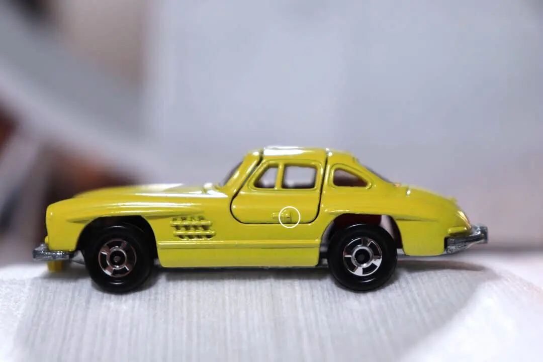 日本製　トミカ　外国車シリーズ　メルセデス　ベンツ　300SL F19箱無し