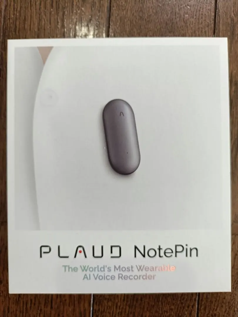 PLAUD NotePin ウェアラブルボイスレコーダー