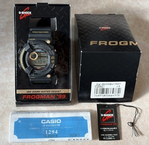 Vintage Casio G-Shock DW-8200BU-9AT 99 G-SHOCK FROGMAN
