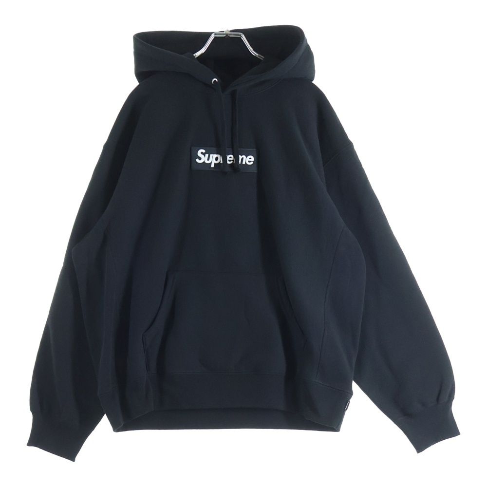 SUPREME (シュプリーム) 25AW Box Logo Hooded Sweatshirt ボックスロゴ フーデッドスウェットシャツ プルオーバーパーカー ブラック