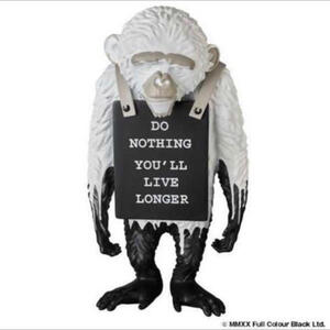 BE@RBRICK Sync. MONKEY SIGNDRIP REVERSE Ver.medicom toy banksy