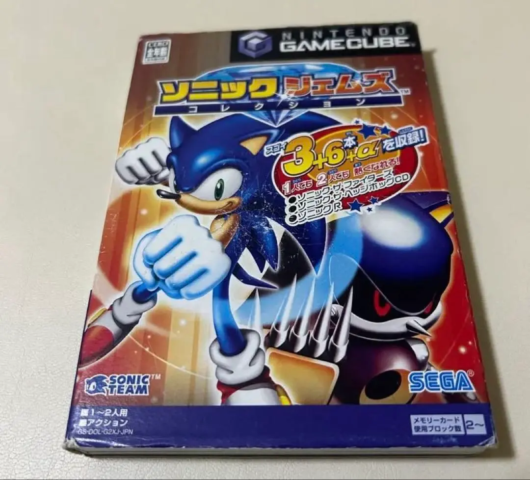 GC ソニック ジェムズ コレクション レトロゲーム 名作