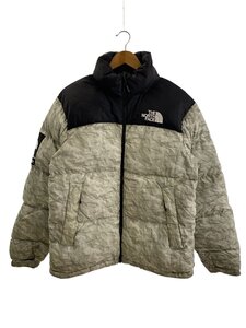 Supreme SupremeMGRYNuptse Jacket White Paper Print