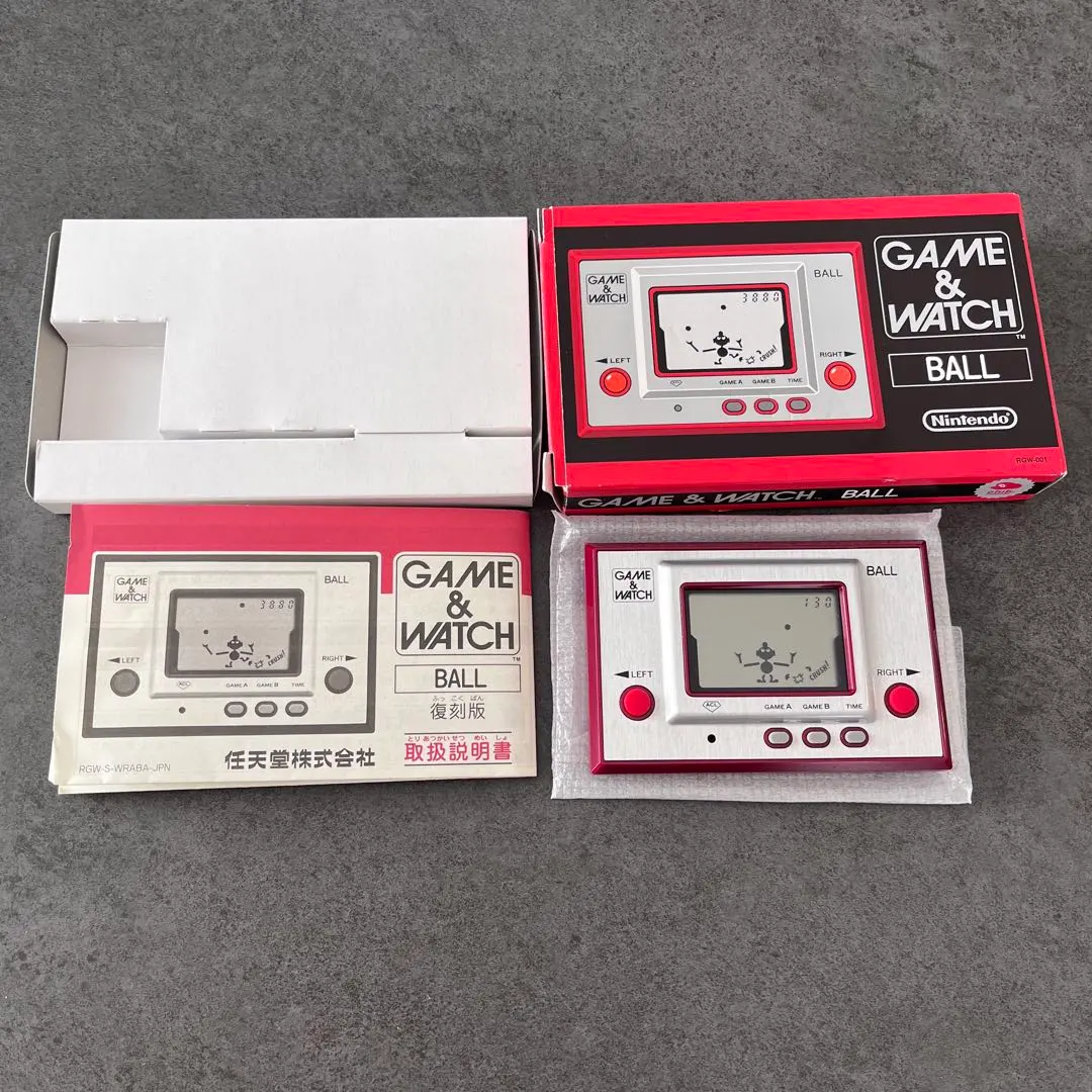 任天堂 GAME&WATCH BALL 復刻版　クラブニンテンドー　ボール
